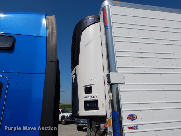 image for item DH6122 2016 Utility 3000R refrigerated van trailer