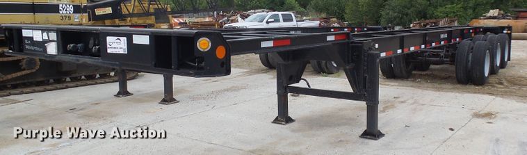 image for item DI0607 2009 Hyundai CGN403-516 flatbed trailer