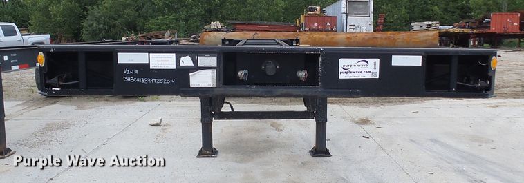 image for item DI0607 2009 Hyundai CGN403-516 flatbed trailer