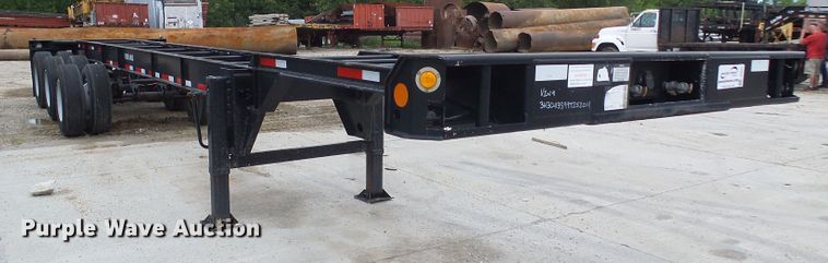 image for item DI0607 2009 Hyundai CGN403-516 flatbed trailer