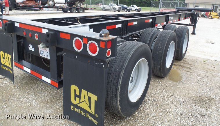 image for item DI0607 2009 Hyundai CGN403-516 flatbed trailer