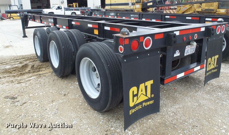 image for item DI0607 2009 Hyundai CGN403-516 flatbed trailer