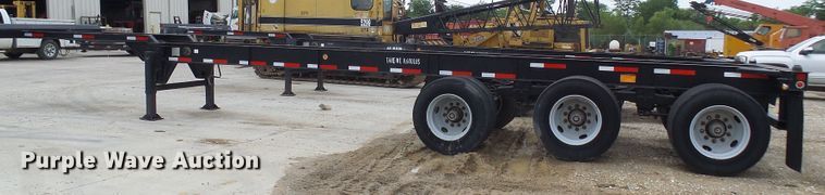 image for item DI0607 2009 Hyundai CGN403-516 flatbed trailer