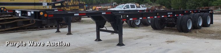 image for item DI0607 2009 Hyundai CGN403-516 flatbed trailer