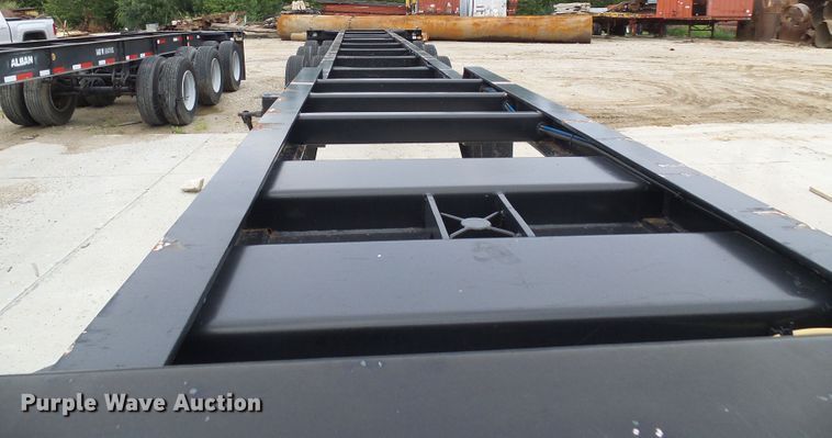 image for item DI0607 2009 Hyundai CGN403-516 flatbed trailer