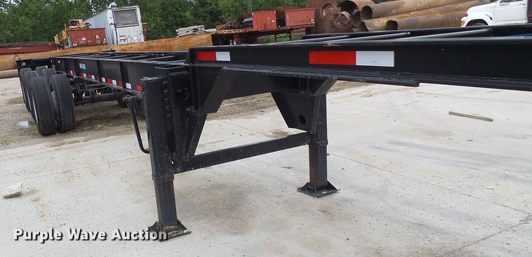 image for item DI0607 2009 Hyundai CGN403-516 flatbed trailer