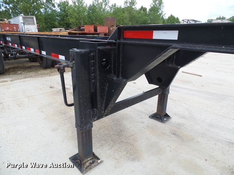 image for item DI0607 2009 Hyundai CGN403-516 flatbed trailer