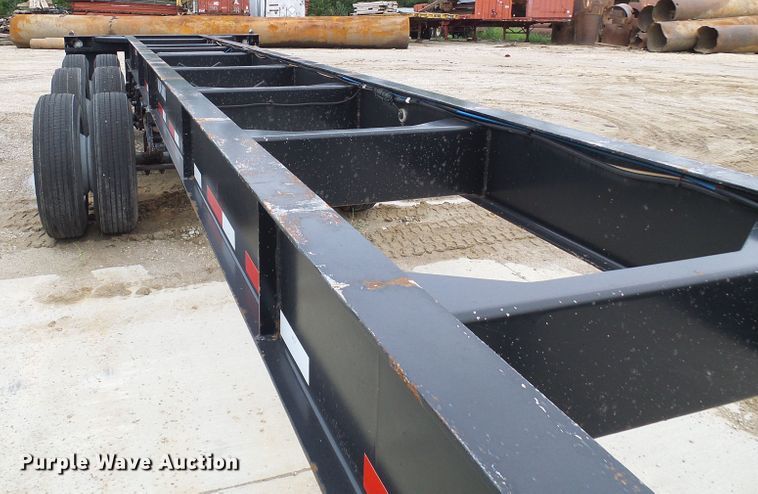 image for item DI0607 2009 Hyundai CGN403-516 flatbed trailer