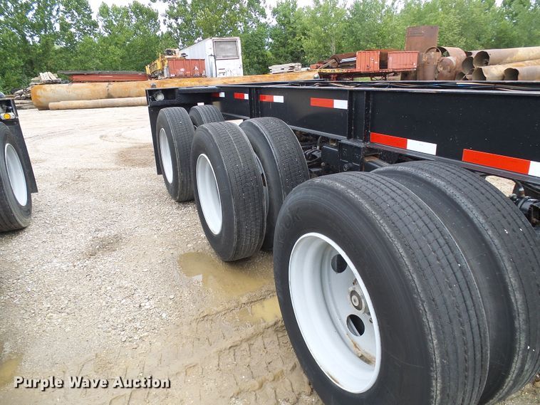 image for item DI0607 2009 Hyundai CGN403-516 flatbed trailer