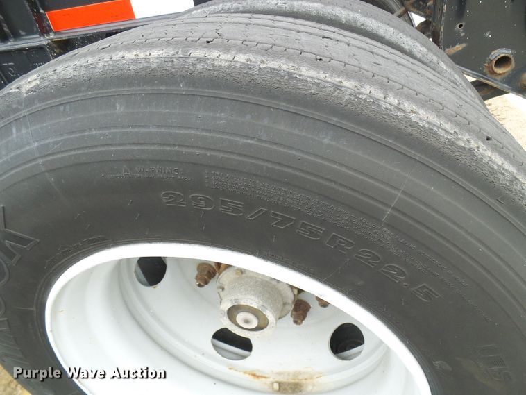 image for item DI0607 2009 Hyundai CGN403-516 flatbed trailer