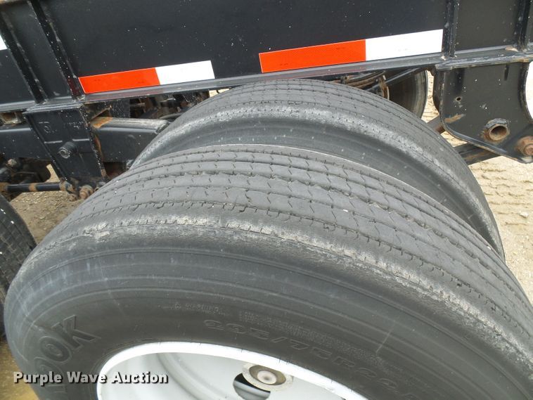 image for item DI0607 2009 Hyundai CGN403-516 flatbed trailer