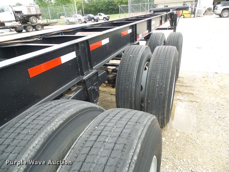 image for item DI0607 2009 Hyundai CGN403-516 flatbed trailer