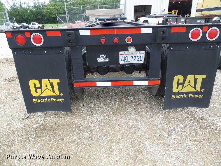 image for item DI0607 2009 Hyundai CGN403-516 flatbed trailer