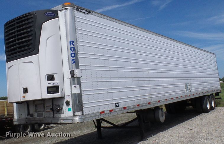 image for item DI0615 2010 Great Dane SUP-1114-1053 refrigerated van trailer