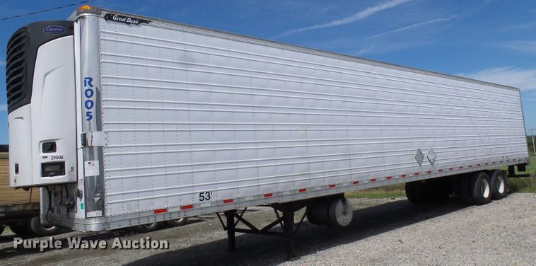 image for item DI0615 2010 Great Dane SUP-1114-1053 refrigerated van trailer