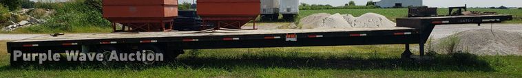 image for item ET9811 2001 Thibodeaux drop deck trailer