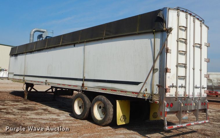 image for item FC9888 1999 Wilkins OK2LA56ICFBG walking floor trailer