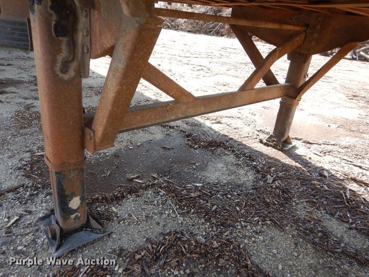 image for item FC9888 1999 Wilkins OK2LA56ICFBG walking floor trailer