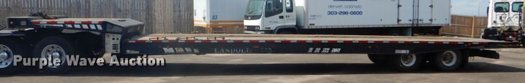 image for item GH9576 2000 Landoll 660 tilt deck equipment trailer