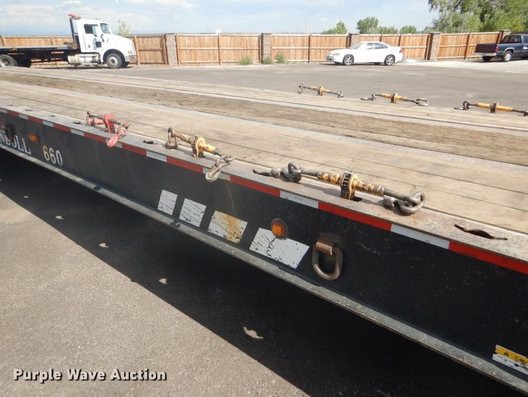 image for item GH9576 2000 Landoll 660 tilt deck equipment trailer