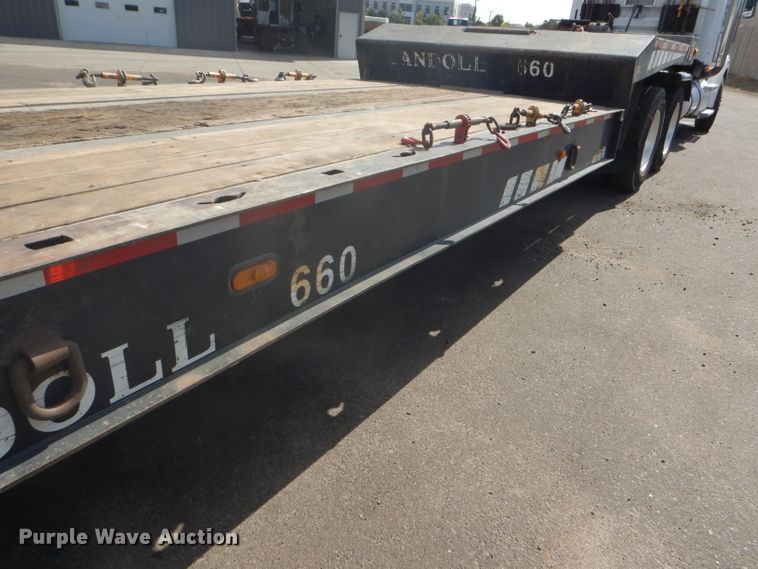 image for item GH9576 2000 Landoll 660 tilt deck equipment trailer