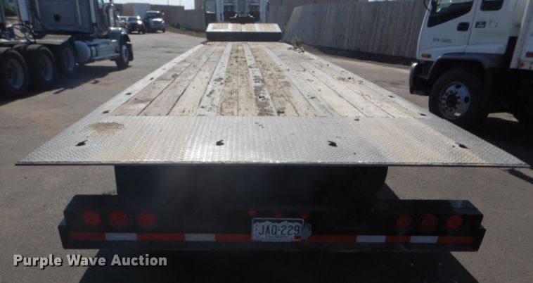 image for item GH9577 2013 Talbert 3553TA tilt deck equipment trailer