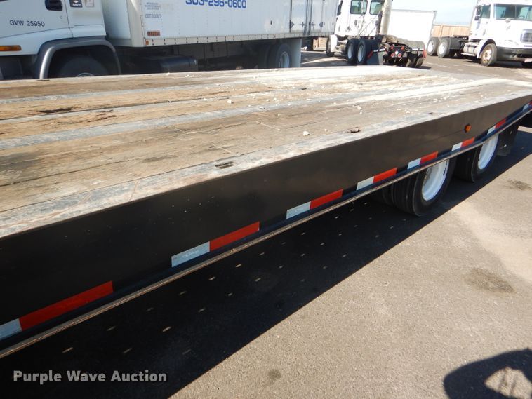 image for item GH9577 2013 Talbert 3553TA tilt deck equipment trailer
