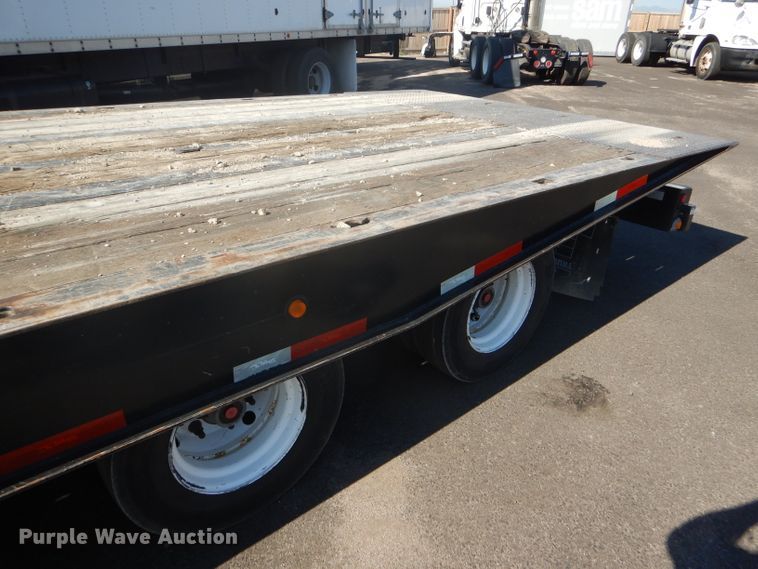 image for item GH9577 2013 Talbert 3553TA tilt deck equipment trailer
