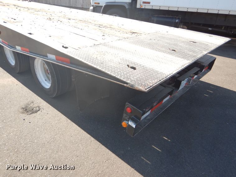 image for item GH9577 2013 Talbert 3553TA tilt deck equipment trailer