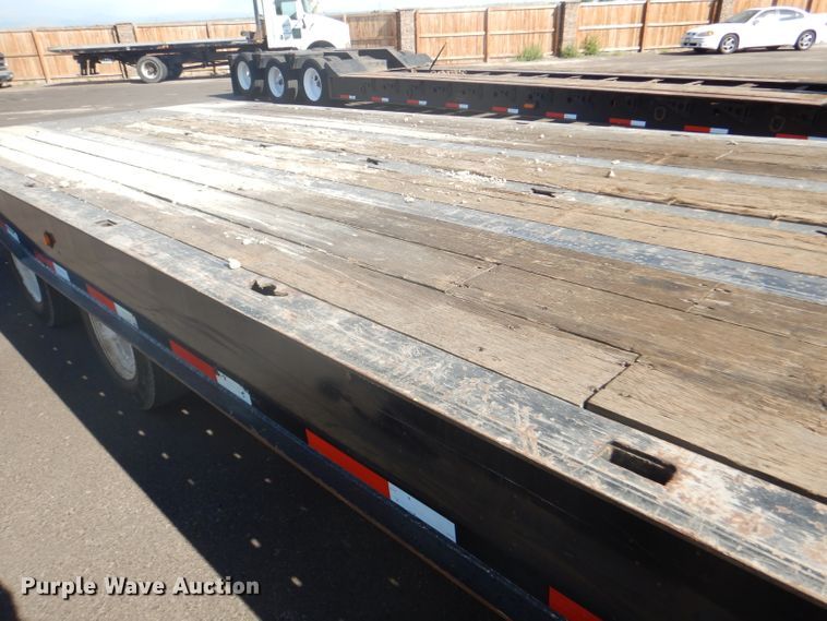 image for item GH9577 2013 Talbert 3553TA tilt deck equipment trailer