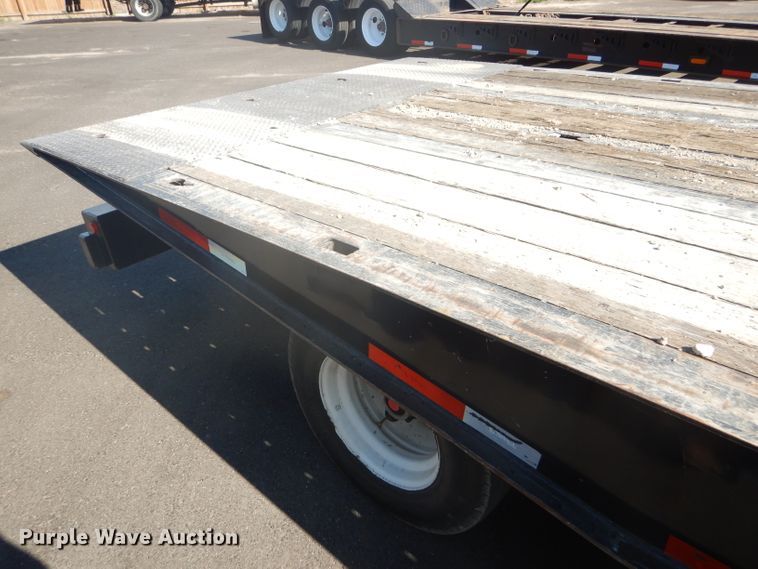 image for item GH9577 2013 Talbert 3553TA tilt deck equipment trailer