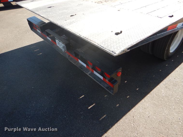image for item GH9577 2013 Talbert 3553TA tilt deck equipment trailer