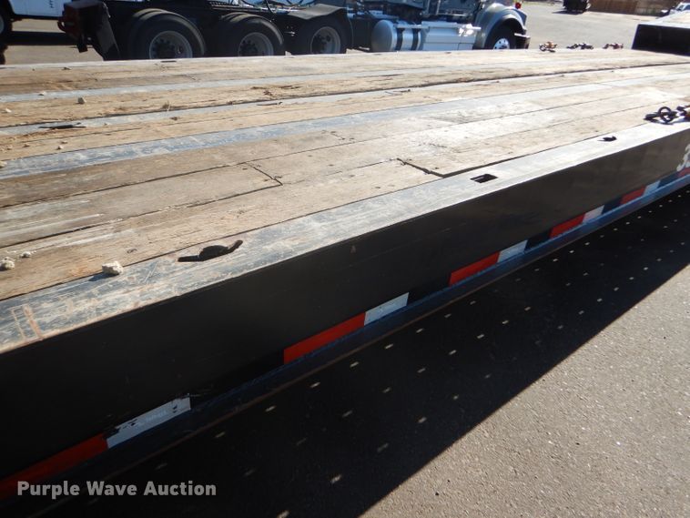image for item GH9577 2013 Talbert 3553TA tilt deck equipment trailer