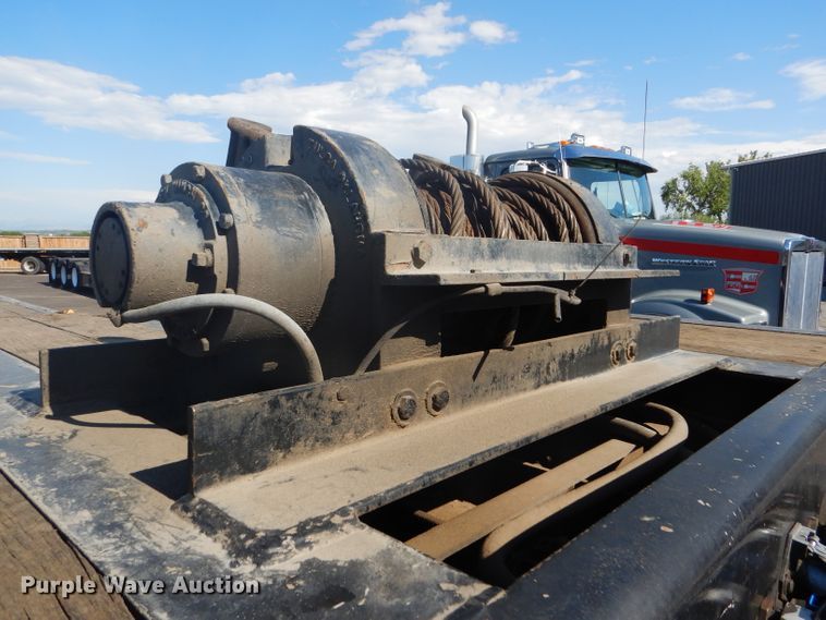 image for item GH9577 2013 Talbert 3553TA tilt deck equipment trailer