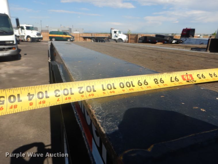 image for item GH9577 2013 Talbert 3553TA tilt deck equipment trailer