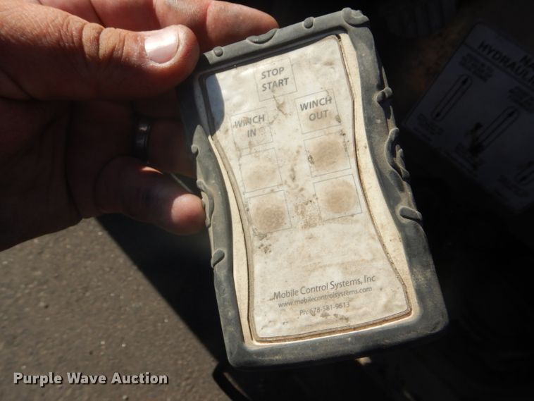 image for item GH9577 2013 Talbert 3553TA tilt deck equipment trailer