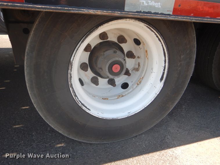 image for item GH9577 2013 Talbert 3553TA tilt deck equipment trailer