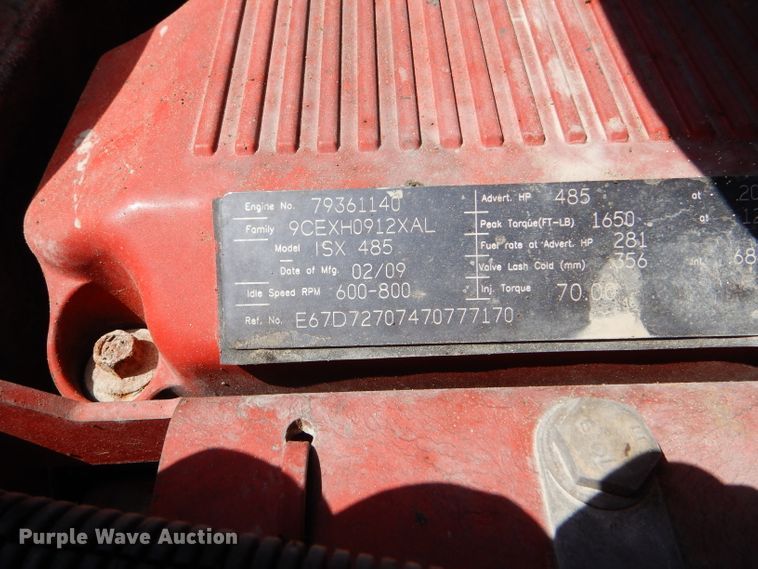 image for item GH9602 2010 Kenworth T800 semi truck