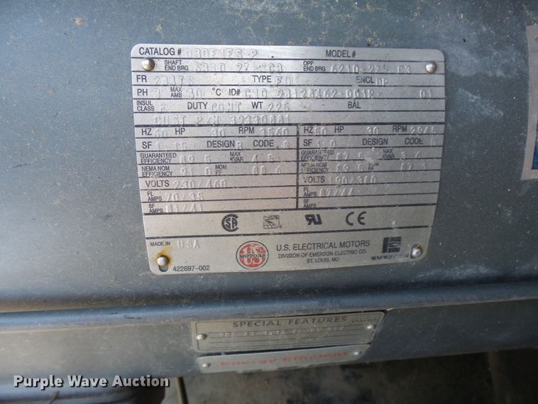 image for item DA3622 Ingersoll Rand SSR-EP30 air compressor