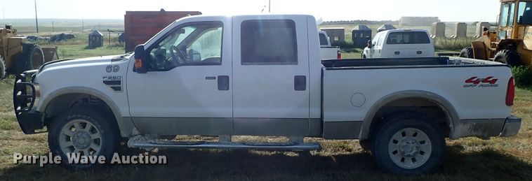 image for item DE5533 2008 Ford F250 Super Duty Crew Cab pickup truck