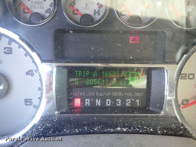 image for item DE5533 2008 Ford F250 Super Duty Crew Cab pickup truck