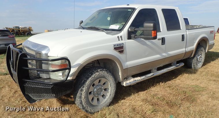 image for item DE5534 2008 Ford F250 Super Duty Crew Cab pickup truck