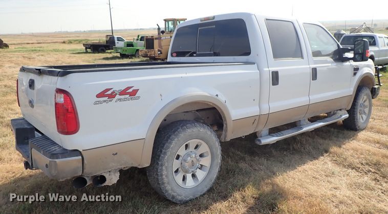image for item DE5534 2008 Ford F250 Super Duty Crew Cab pickup truck