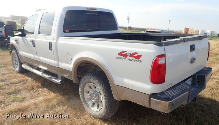 image for item DE5534 2008 Ford F250 Super Duty Crew Cab pickup truck