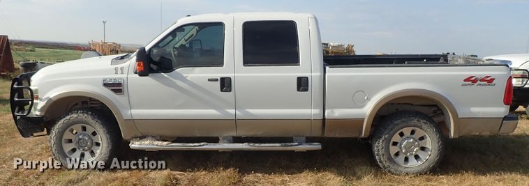 image for item DE5534 2008 Ford F250 Super Duty Crew Cab pickup truck