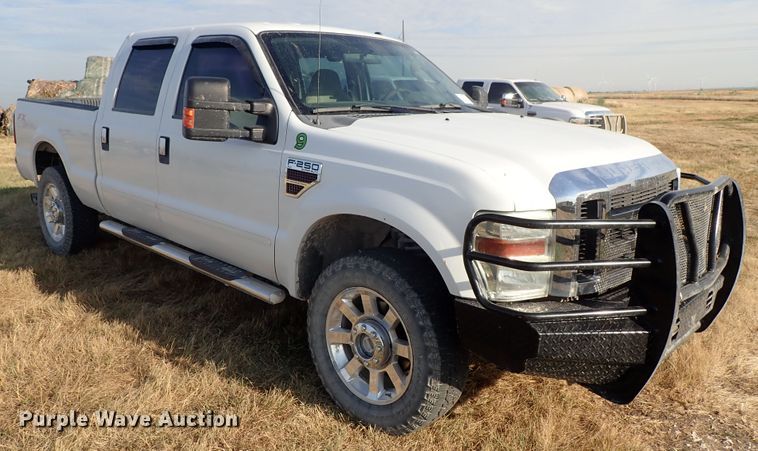 image for item DE5535 2008 Ford F250 Super Duty Crew Cab pickup truck