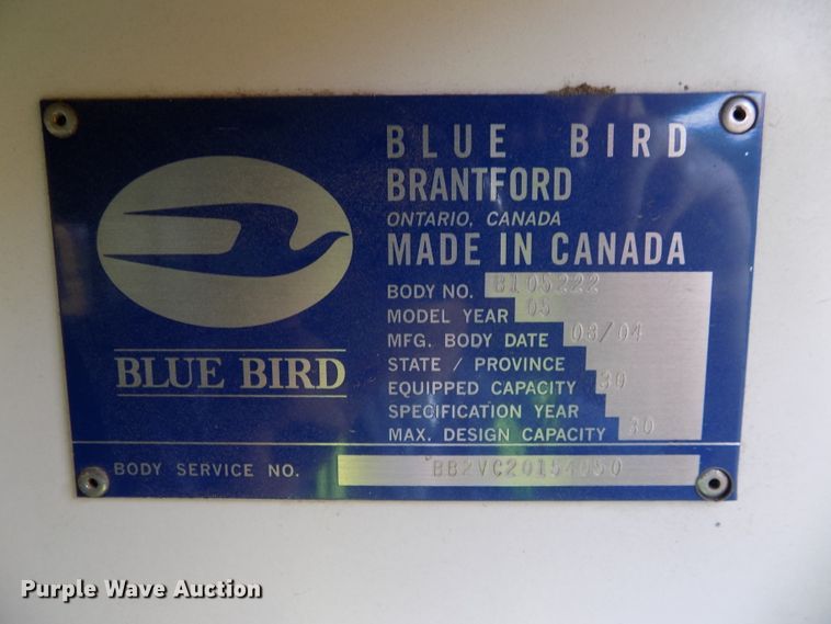 image for item DE7766 2004 Ford E450 school bus