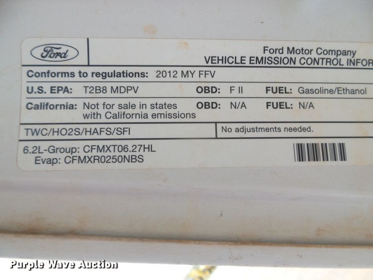 image for item DG0177 2012 Ford F250 Super Duty XL Crew Cab pickup truck