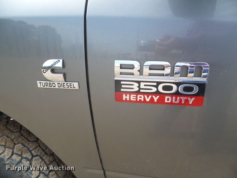 image for item DG0178 2012 Dodge Ram 3500HD Crew Cab pickup truck