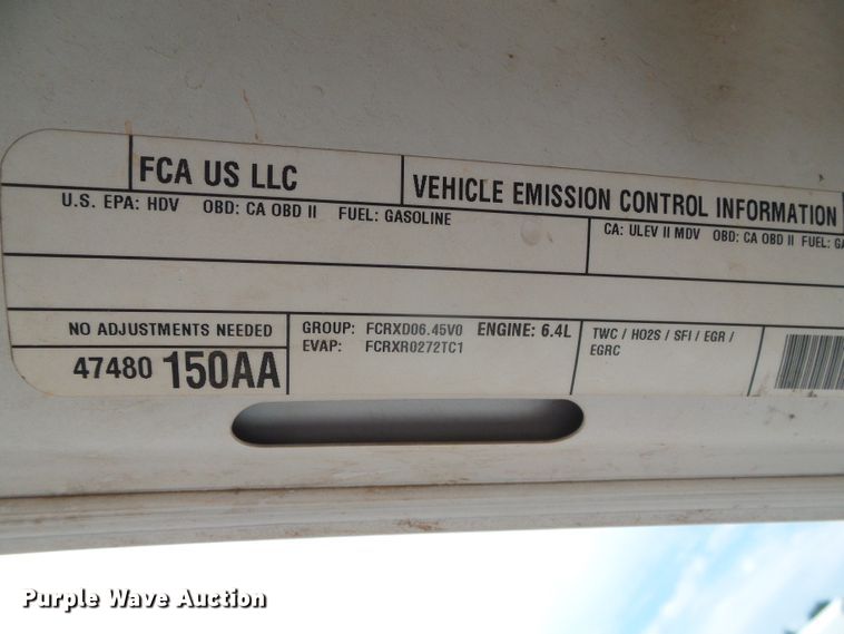 image for item DG0179 2015 Dodge Ram 2500HD Crew Cab pickup truck